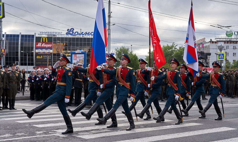 Репетиции Парадов Победы